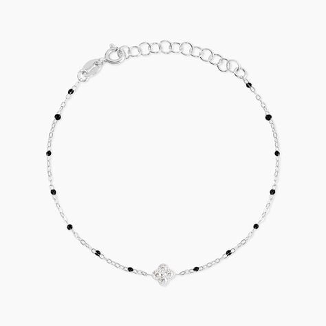 Bracelet Polka Argent Blanc Oxyde De Zirconium - Bracelets Femme | Histoire d&rsquo;Or