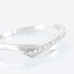 Bague Marilou Or Blanc Diamant - Bagues avec pierre Femme | Histoire d&rsquo;Or