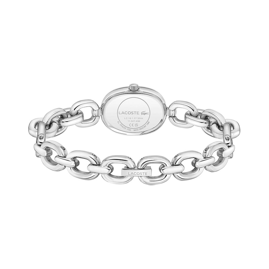 Montre Lacoste Petite Parisienne Argent&eacute; - Montres Femme | Histoire d&rsquo;Or