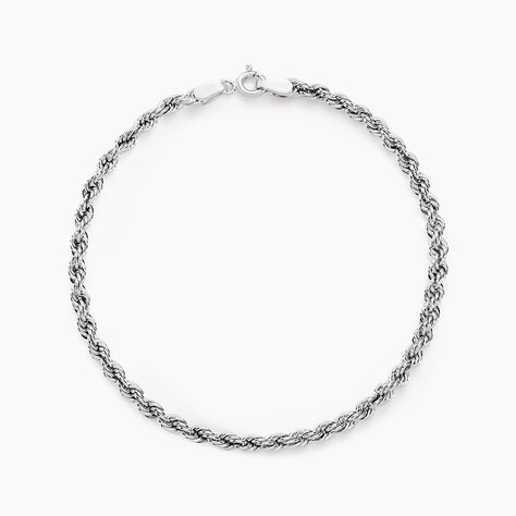 Bracelet Jerry Maille Corde Or Blanc - Bracelets chaîne Femme | Histoire d’Or