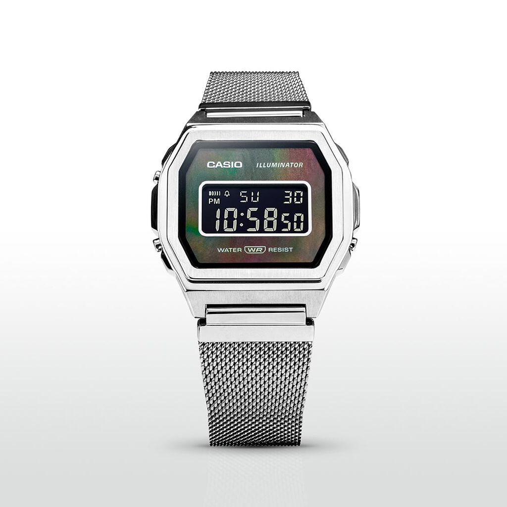 Montre Casio Collection Vintage Iconic Noir - Id&eacute;es cadeaux Unisex | Histoire d&rsquo;Or