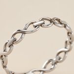 Bague Aquila Argent Blanc - Bagues fantaisie Femme | Histoire d&rsquo;Or