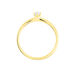 Bague Solitaire Natalia Or Jaune Diamant - Bagues solitaires Femme | Histoire d’Or