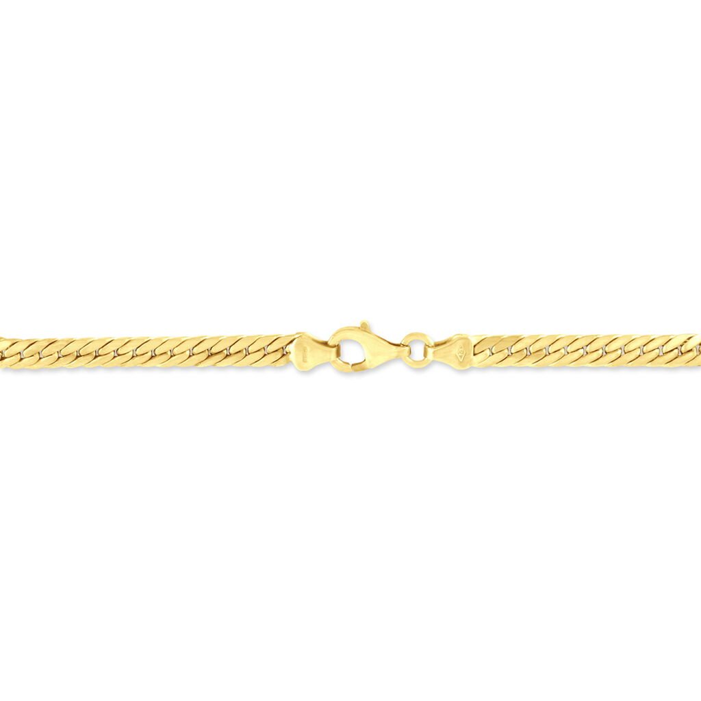 Bracelet Izel Maille Anglaise Or Jaune - Bracelets cha&icirc;ne Femme | Histoire d&rsquo;Or