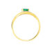 Bague Sagesse Or Jaune Emeraude Et Diamant - Bagues solitaires Femme | Histoire d’Or