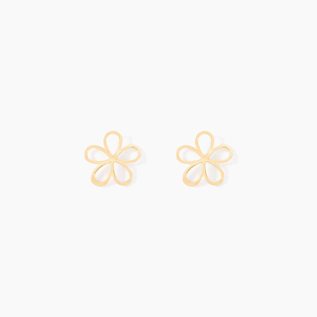 Boucles D'oreilles Puces Friðrika Or Jaune - Nouveautés Famille | Histoire d’Or