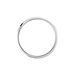 Alliance Hild Ruban Biseaute Palladium Blanc - Alliances Homme | Histoire d’Or