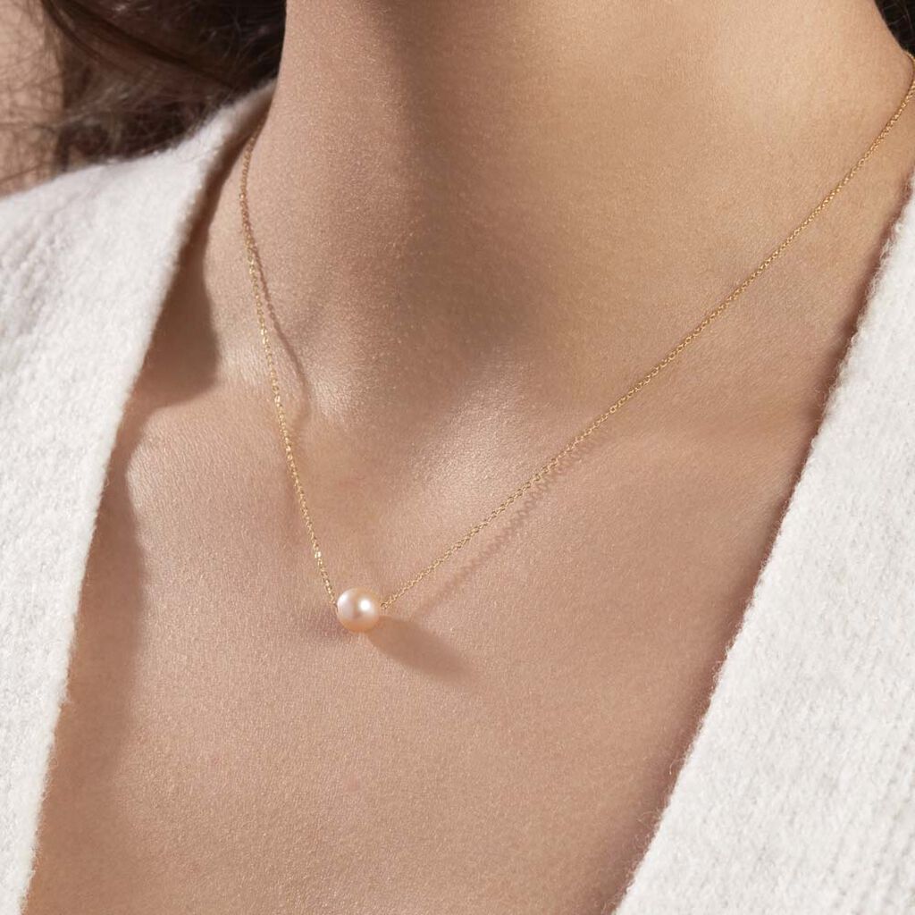 Collier Sissy Or Jaune Perle De Culture - Colliers Femme | Histoire d’Or