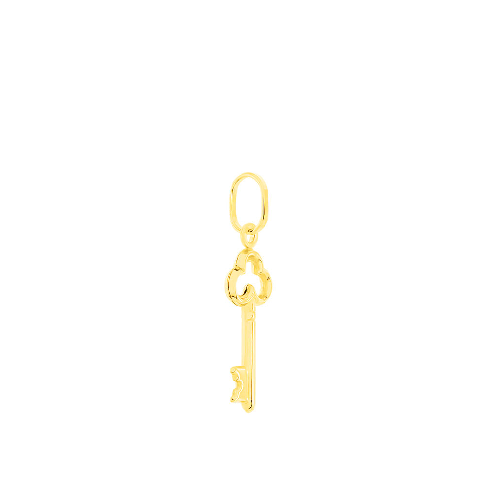Pendentif Fatilia Clef Coeur Or Jaune - Pendentifs Famille | Histoire d’Or
