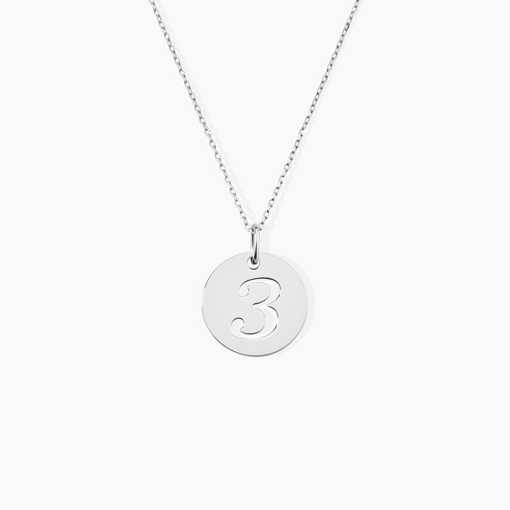 Pendentif Efiso Argent Blanc - Pendentifs Famille | Histoire d&rsquo;Or
