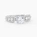 Bague Solitaire Sarah Or Blanc Oxyde De Zirconium - Bagues solitaires Femme | Histoire d’Or