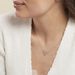 Collier Elda Argent Blanc - Colliers Coeur Femme | Histoire d’Or