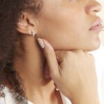 Boucles D'oreilles Puces Vero Or Jaune Oxyde De Zirconium - Clous d'oreilles Femme | Histoire d&rsquo;Or