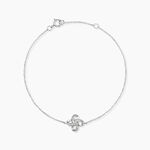 Bracelet Leonille Or Blanc Diamant - Bracelets Femme | Histoire d&rsquo;Or