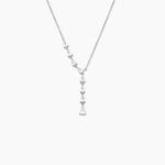 Collier Tapis Rouge Argent Blanc Oxyde De Zirconium - Colliers Femme | Histoire d&rsquo;Or