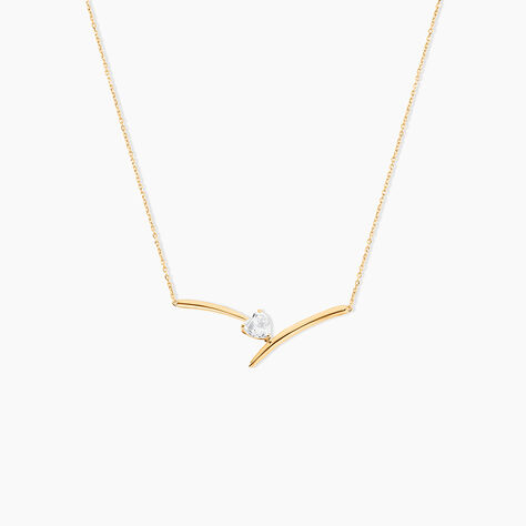 Collier Valeriana Or Jaune Oxyde De Zirconium - Colliers Femme | Histoire d’Or