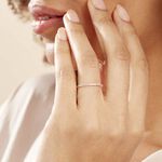 Alliance Klimka Or Rose Oxyde De Zirconium - Alliances Femme | Histoire d&rsquo;Or