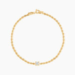 Bracelet Jerry Or Jaune Oxyde De Zirconium - Bracelets Femme | Histoire d&rsquo;Or
