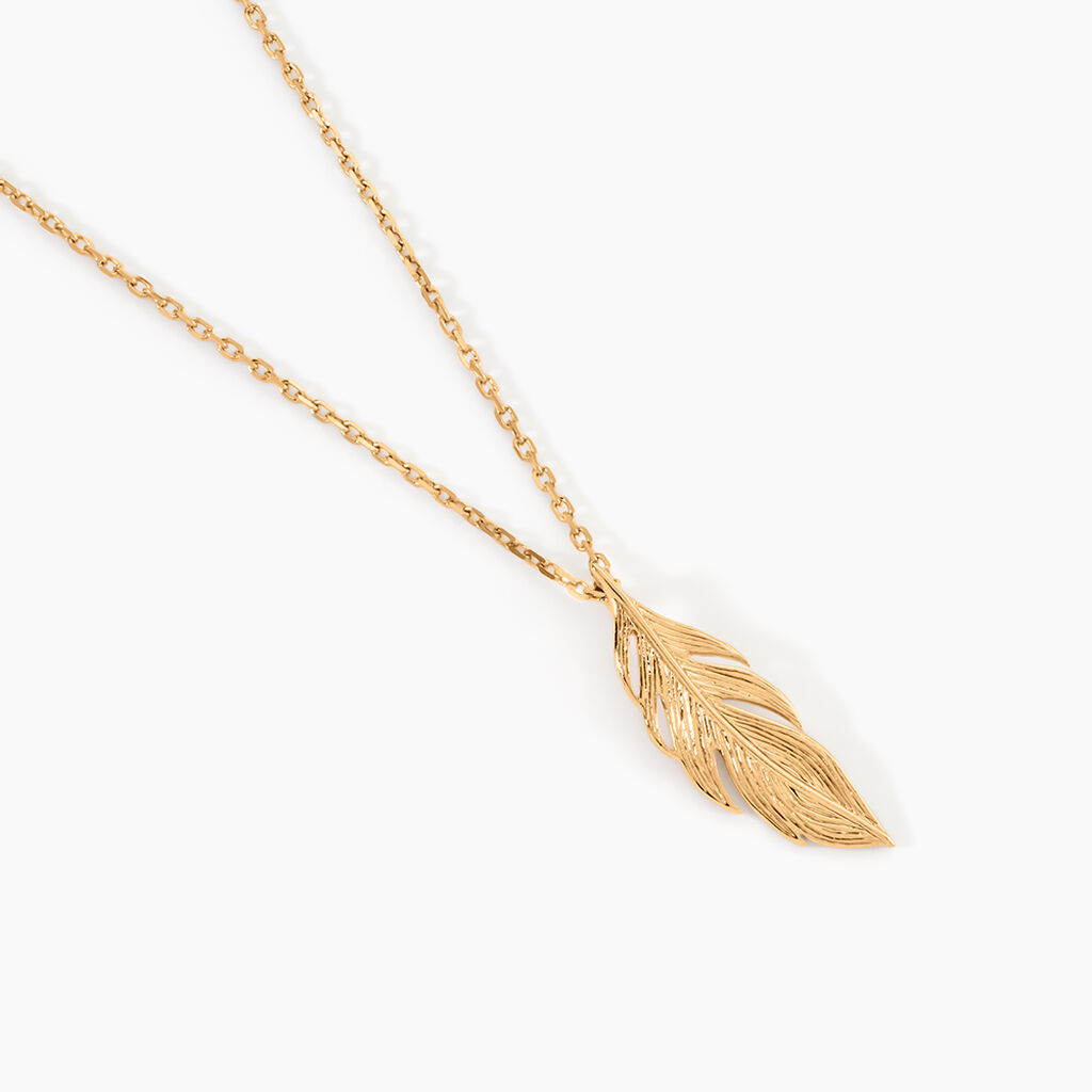 Collier Hanae Plaqu&eacute; Or Jaune - Bijoux sans pierre Femme | Histoire d&rsquo;Or