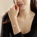 Bracelet Coeur Gravable Or Blanc - Bracelets Naissance Femme | Histoire d’Or