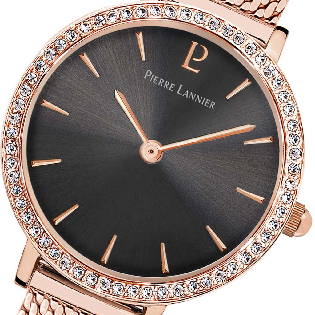 Montre Pierre Lannier Nova Gris - Montres Femme | Histoire d&rsquo;Or