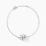 Bracelet Marquis Or Blanc Oxyde De Zirconium - Bracelets Femme | Histoire d&rsquo;Or