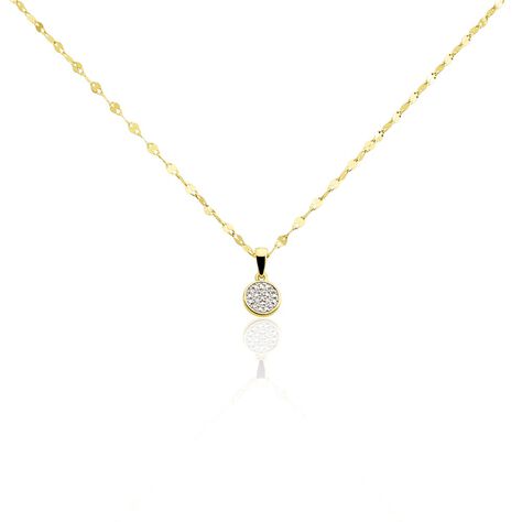 Collier Or Jaune Luminata Diamants - Colliers Femme | Histoire d’Or