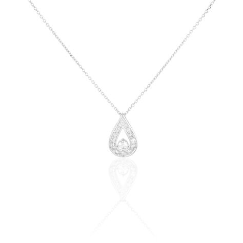 Collier Purete Or Blanc Diamant - Colliers Femme | Histoire d’Or