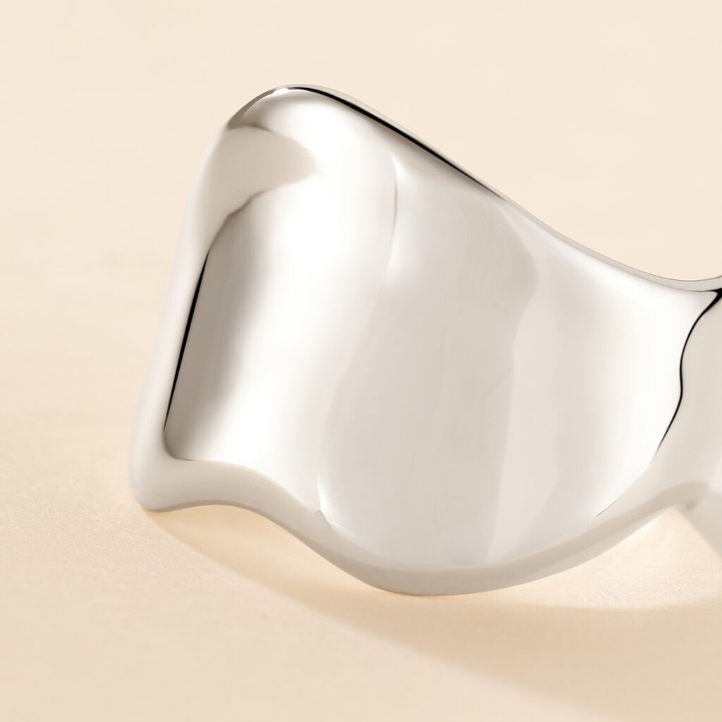 Bague Volupte Argent Blanc - Bagues Femme | Histoire d’Or