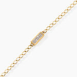 Bracelet Mahe Or Jaune Diamant - Bracelets Femme | Histoire d&rsquo;Or