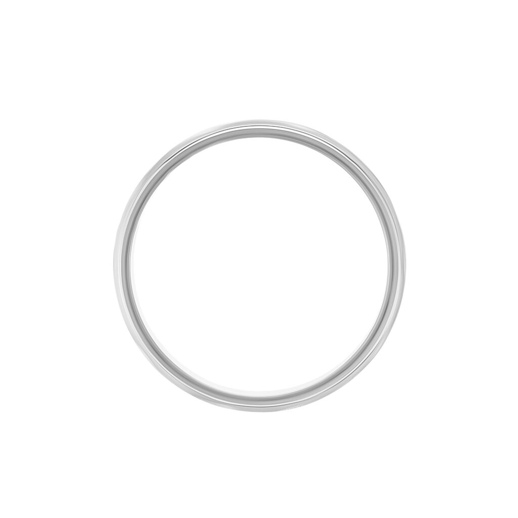 Alliance Vincent Argent Blanc - Alliances Homme | Histoire d’Or
