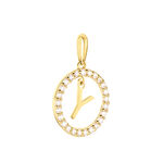 Pendentif Gabe Or Jaune Oxyde De Zirconium - Pendentifs Femme | Histoire d&rsquo;Or