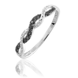 Bague Sofia Or Blanc Diamant - Bagues avec pierre Femme | Histoire d’Or