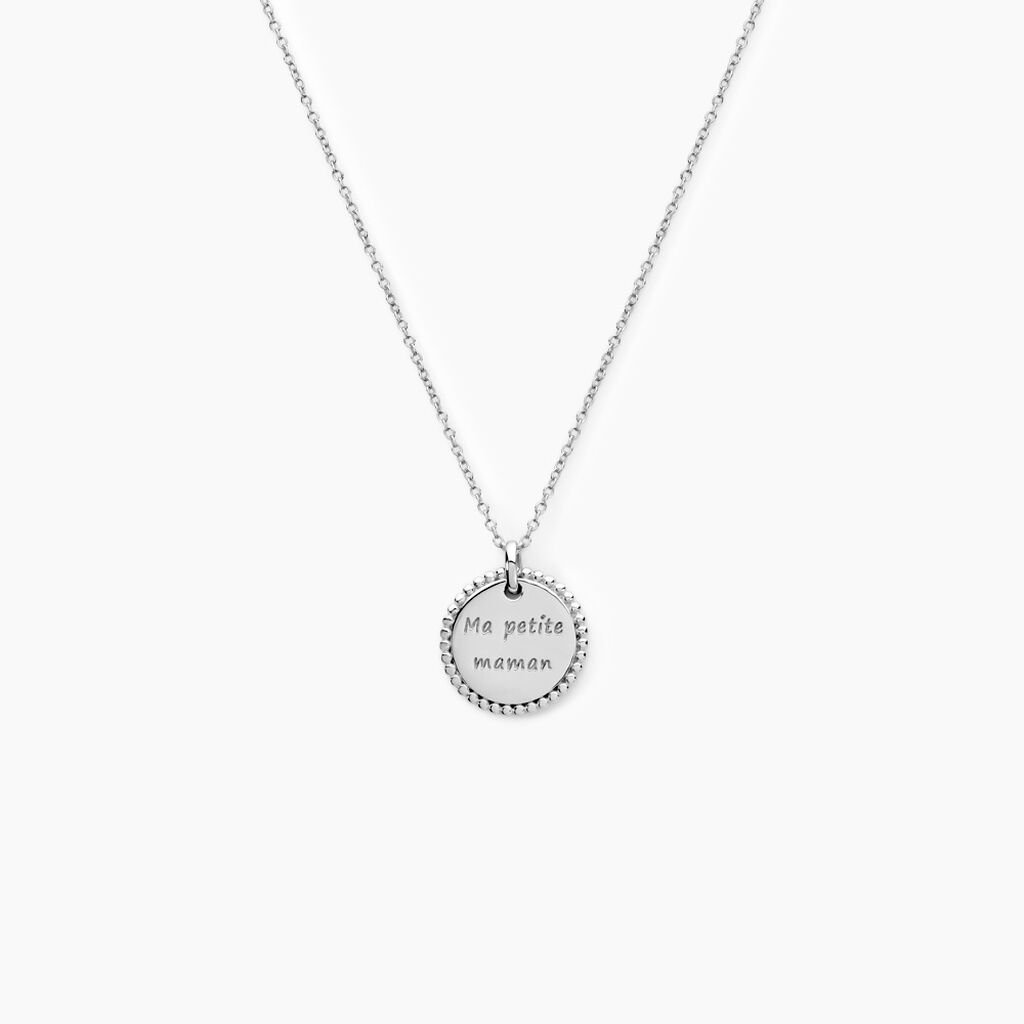 Collier Mayi Argent Blanc - Colliers fantaisie Femme | Histoire d’Or