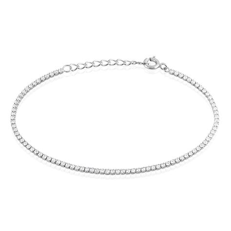 Bracelet Lou-anne Argent Blanc Oxyde De Zirconium - Bracelets Femme | Histoire d’Or