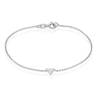Bracelet Trilia Argent Blanc