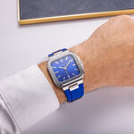 Montre Herbelin Cap Camarat Square Bleu - Montres Homme | Histoire d&rsquo;Or