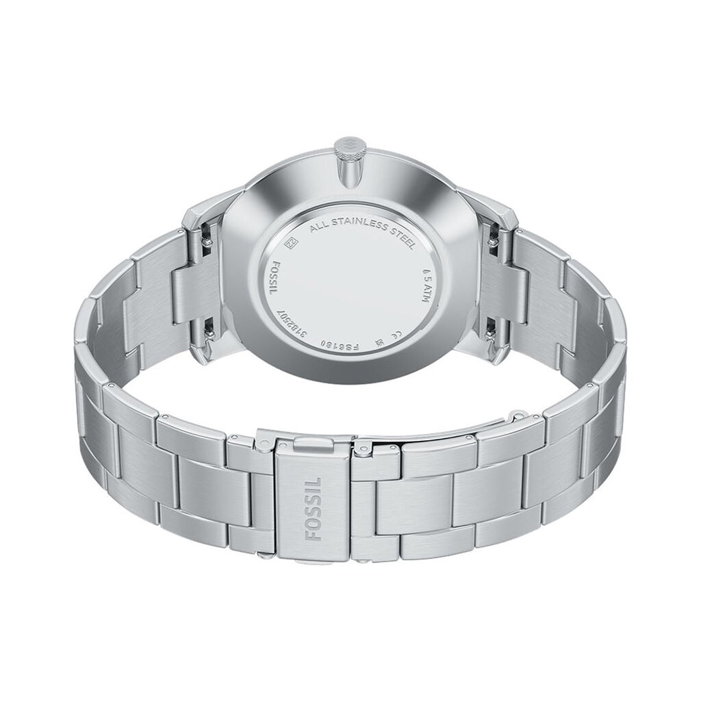 Montre Fossil Minimalist Bleu - F&ecirc;te des p&egrave;res Homme | Histoire d&rsquo;Or