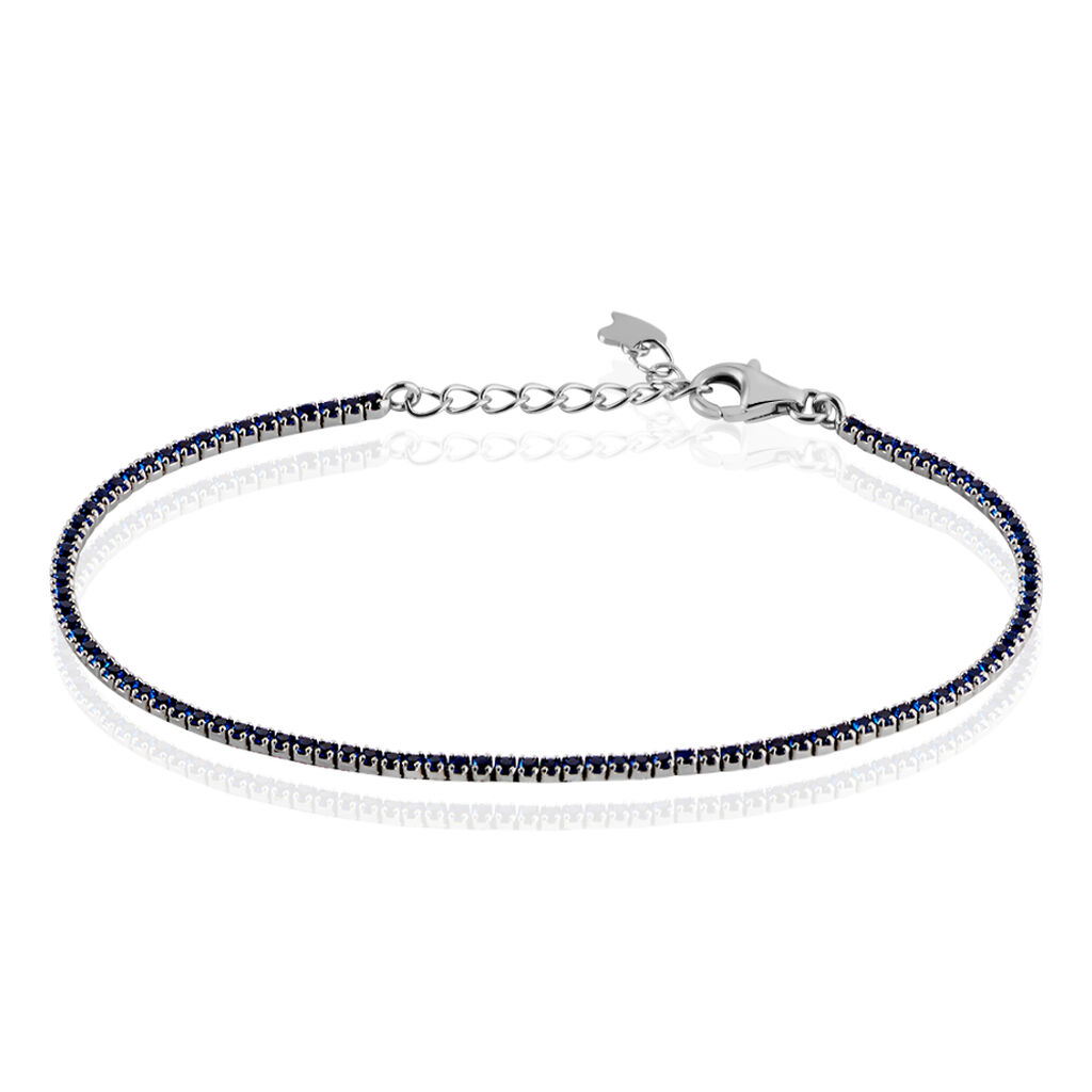Bracelet Pierrette Argent Blanc Oxyde De Zirconium - Bracelets fantaisie Femme | Histoire d’Or
