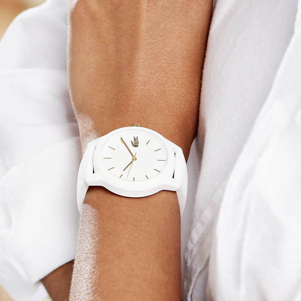Montres Lacoste 2001211 Autres Boucle Ardillon Blanc Ronde 55 OFF