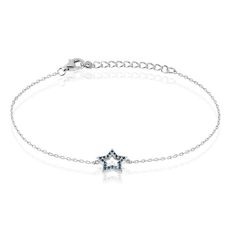 Bracelet Argent Blanc Dmitri Oxydes De Zirconium - Bracelets Femme | Histoire d&rsquo;Or
