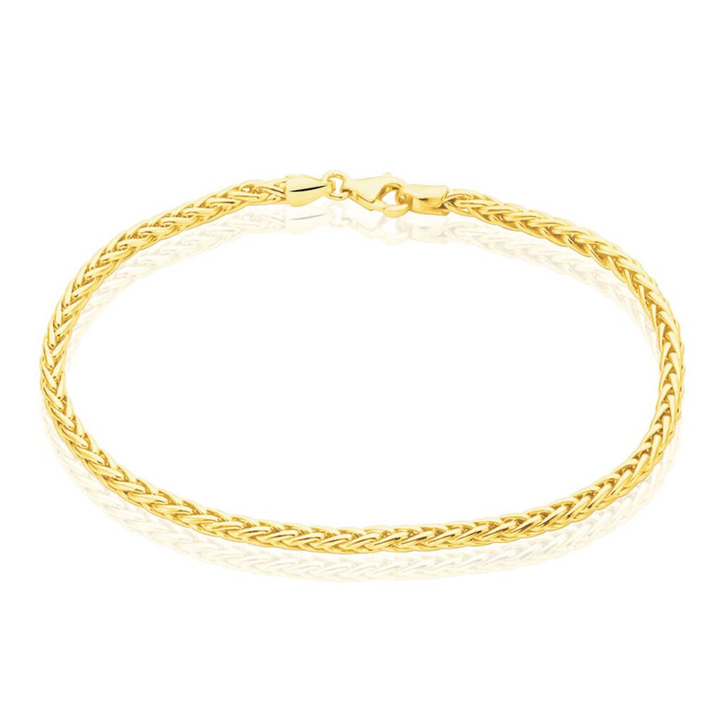 Bracelet Jany Maille Palmier Or Jaune - Bracelets Femme | Histoire d’Or