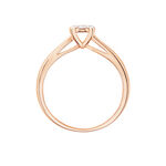 Bague Solitaire Collection Grace Or Rose Diamant - Bagues solitaires Femme | Histoire d&rsquo;Or
