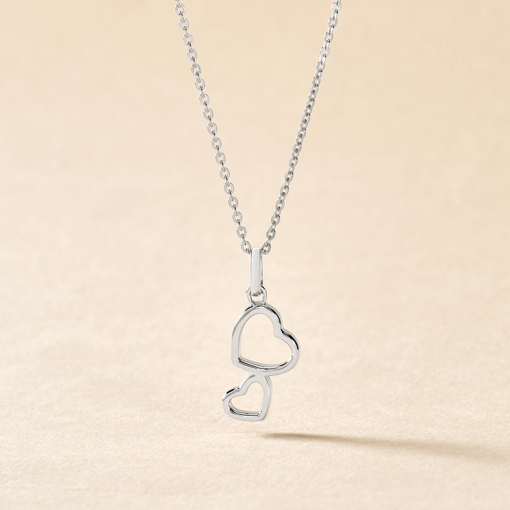 Collier Estina Argent Blanc - Colliers fantaisie Femme | Histoire d’Or