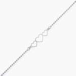 Bracelet Love Love Argent Blanc - Bracelets Femme | Histoire d&rsquo;Or