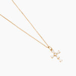 Pendentif Goro Or Jaune Oxyde De Zirconium - Pendentifs Communion Femme | Histoire d&rsquo;Or