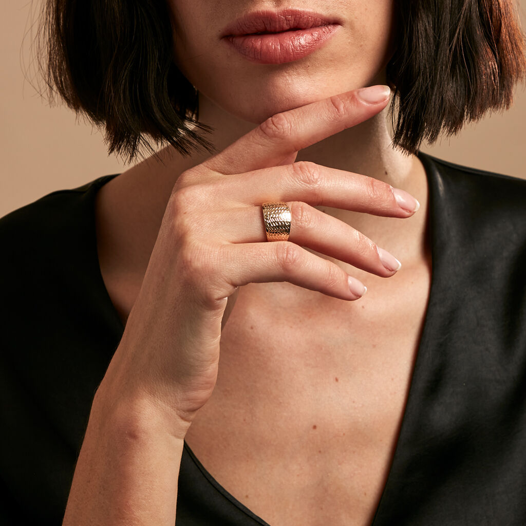 Bague Janine Or Jaune - Bagues Femme | Histoire d’Or