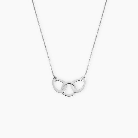 Collier Joy Argent Blanc - Colliers fantaisie Femme | Histoire d&rsquo;Or