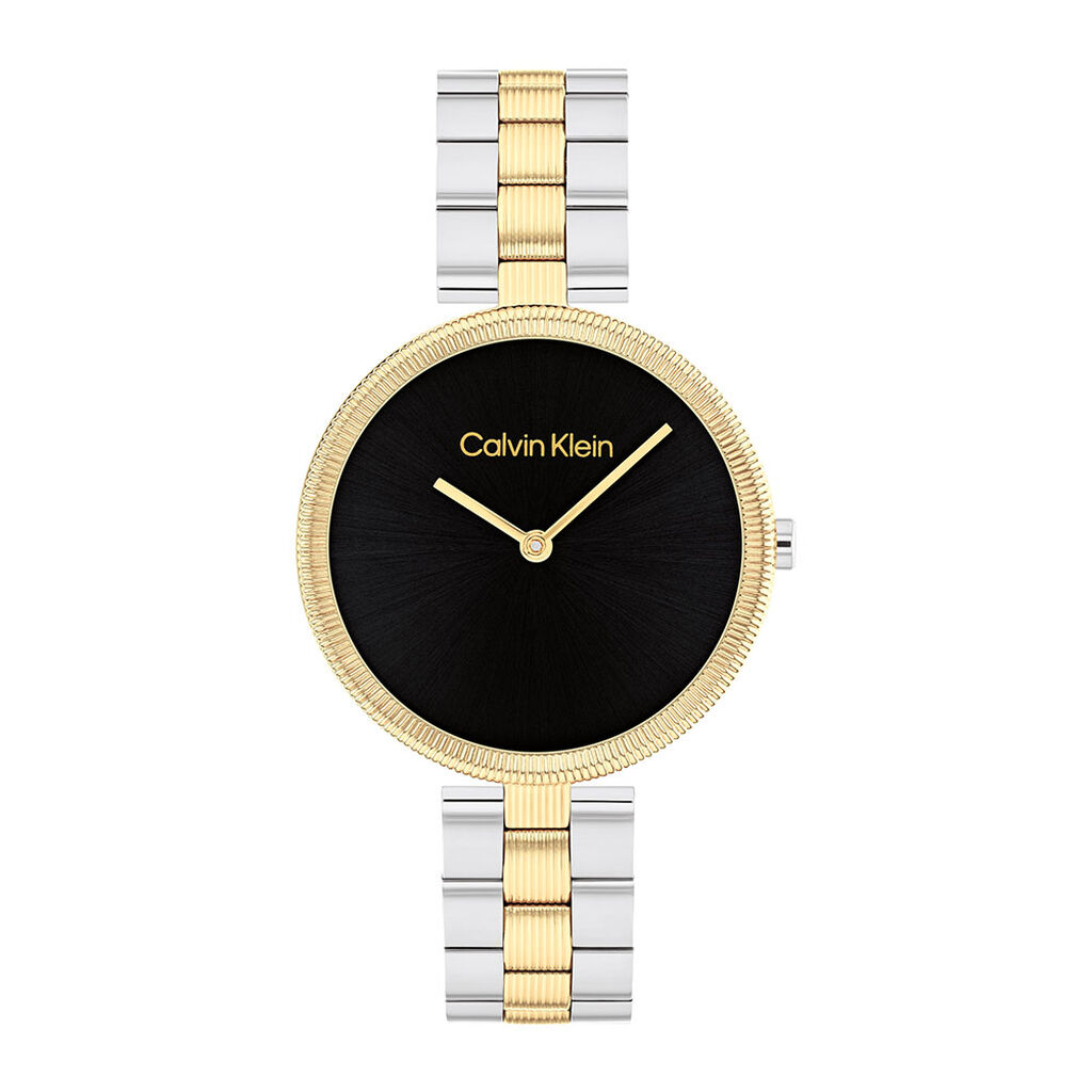 Montre Calvin Klein Gleam Noir - Montres Femme | Histoire d&rsquo;Or