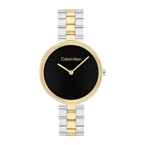 Montre Calvin Klein Gleam Noir - Montres Femme | Histoire d&rsquo;Or